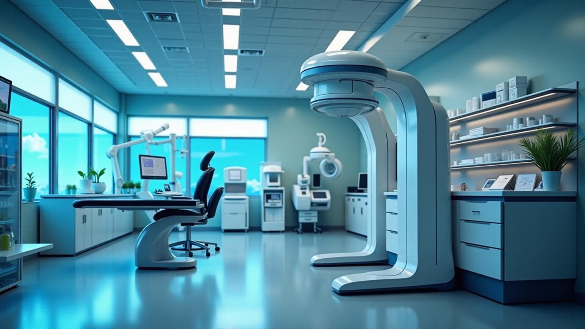 Surgical instruments arranged in an operating room